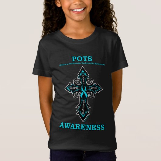 T-Shirt Croix/Prise de conscience...POTS (Devant)