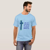 T-shirt Croix rayée (Devant entier)