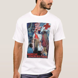 T-shirt Croix-Rouge junior américaine (US00335)