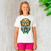 T-Shirt Cronos Dieu Grec Barbe Grise