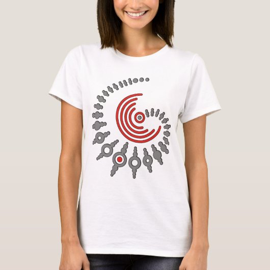 T-shirt crop circle (Devant)