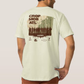 T-shirt Crop Mob Atlanta (Dos)