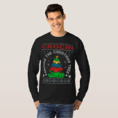 T-shirt Croquer autour de l'arbre de Noël (Devant entier)