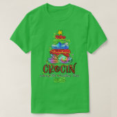 T-shirt Croquer Autour De L'Arbre De Noël Drôle Noël Chris (Design devant)