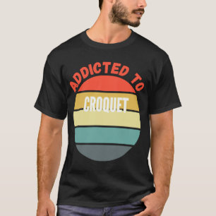 T-shirt Croquet accroché au croquet
