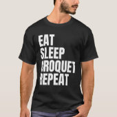 T-shirt croquet drôle (Devant)