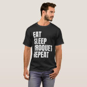 T-shirt croquet drôle (Devant entier)
