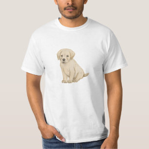 T-shirt Croquis adorable de chiot labrador