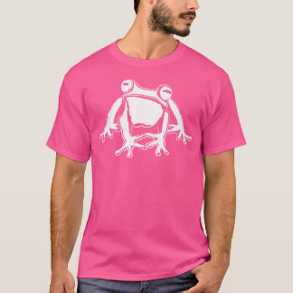 T-shirt Croquis d'art de la grenouille Amphibiens Grenouil