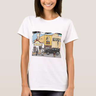 T-shirt Croquis de bande dessinée de la taverne du Texas