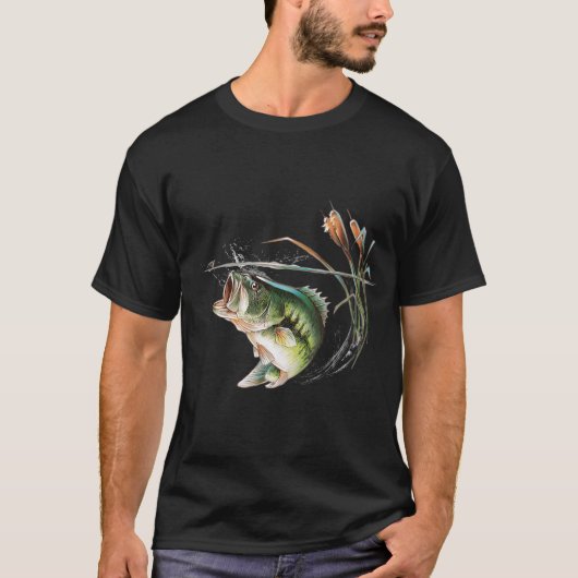 T-shirt Croquis de basse (Devant)