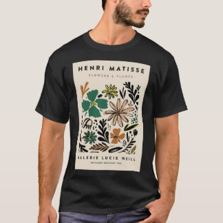T-shirt Croquis de fleurs Matisse