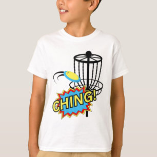 T-shirt Croquis de golf à disque de style BD, Cadeau humor