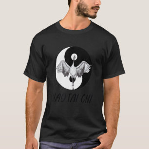 T-shirt Croquis de la grue Hao Tai Chi