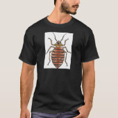T-shirt Croquis d'insecte de lit (Devant)