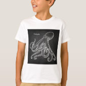 T-shirt Croquis d'octopus (Devant)
