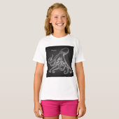 T-shirt Croquis d'octopus (Devant entier)