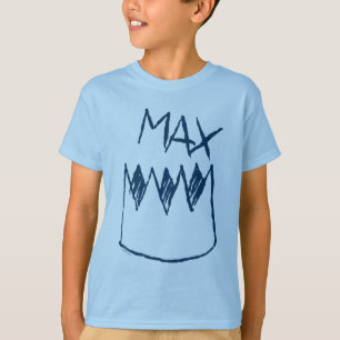 T-shirt Croquis max. et couronne