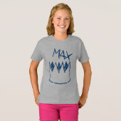 T-shirt Croquis max. et couronne (Devant entier)