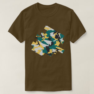 T-shirt Croquis numérique Motif Lakeside Camo
