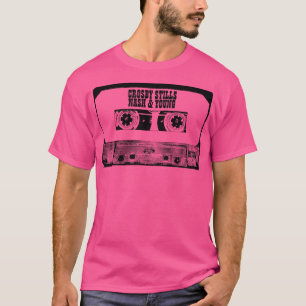 T-shirt Crosby Stills Nash Young Cassette