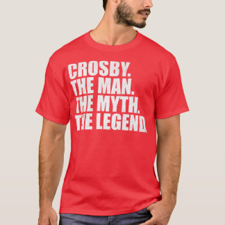 T-shirt CrosbyCrosby Nom Crosby prénom Crosby