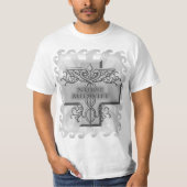 T-shirt Cross Caduceus Infirmière sage-femme (Devant)