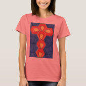 T-shirt Cross Motif Basic pour dames (Devant)