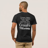 T-shirt CrossFit 732 ęrs (Dos entier)