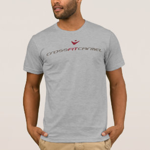T-shirt CrossfitCarmel - de base, de logo dos dessus