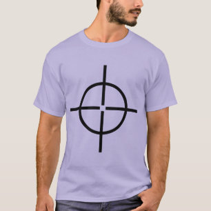 T-shirt Crosshairs ronds