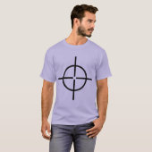 T-shirt Crosshairs ronds (Devant entier)