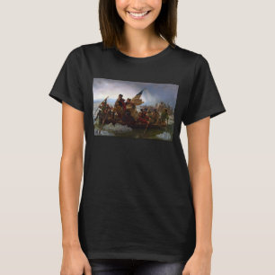 T-shirt Crossing Delaware 1776 : Général George Washington