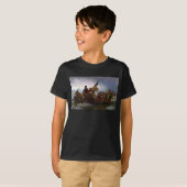 T-shirt Crossing Delaware 1776 : Général George Washington (Devant entier)