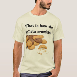 T-shirt Croustillant Spanglish de biscuit