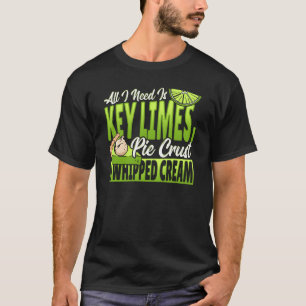 T-shirt Croûte de tarte aux citrons verts clés