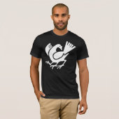 T-shirt Crow à trois pattes (Devant entier)