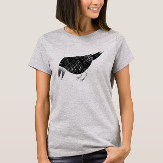 T-shirt Crow coudu