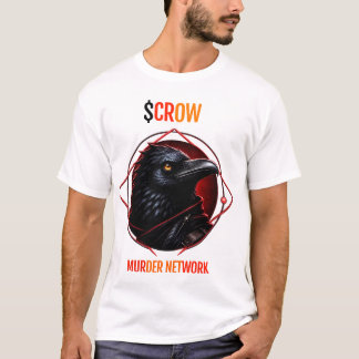 T-shirt $Crow memecoin pour le réseau de meurtre 