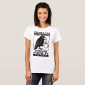 T-shirt Crow Quand J'Ai Donné Un J'Ai Été Pris Pour Acquis (Devant entier)