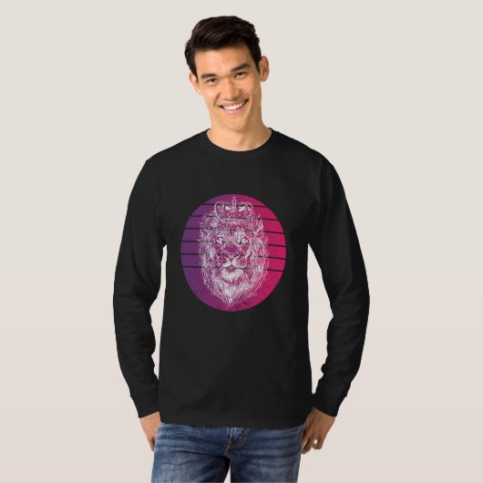 T-shirt Crowned Lion (Devant entier)