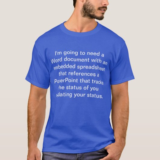 T-shirt :  Croyance du chef d'exploitation (Devant)