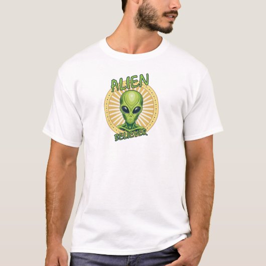 T-shirt Croyant Alien (Devant)