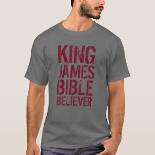 T-shirt Croyant de la Bible King James