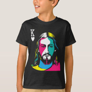 T-shirt Croyants chrétiens religieux Jésus Christ est roi