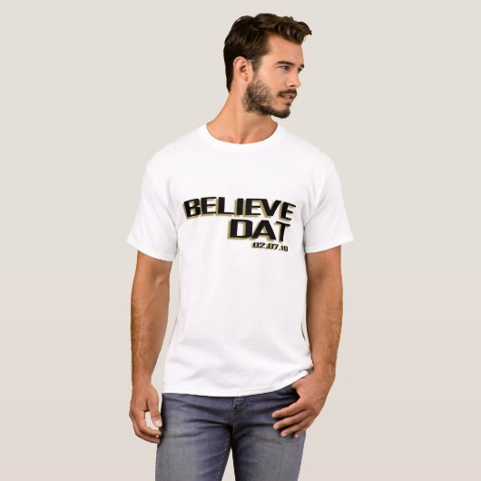 T-shirt Croyez DAT (Devant entier)