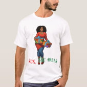 T-shirt Croyez en la magie de Noël Père Noël (Devant)