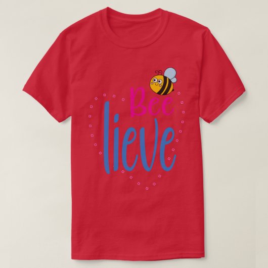 T-shirt Croyez en vos enfants Abee Motivationnel (Design devant)
