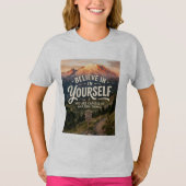 T-shirt Croyez en vous-même (Devant)