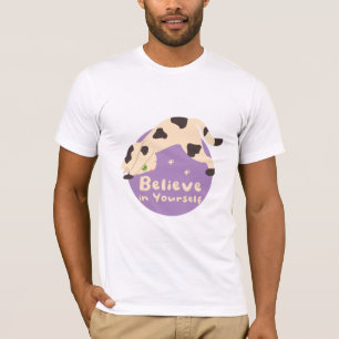 T-shirt Croyez en vous-même Kawaii Chat faire des poses de